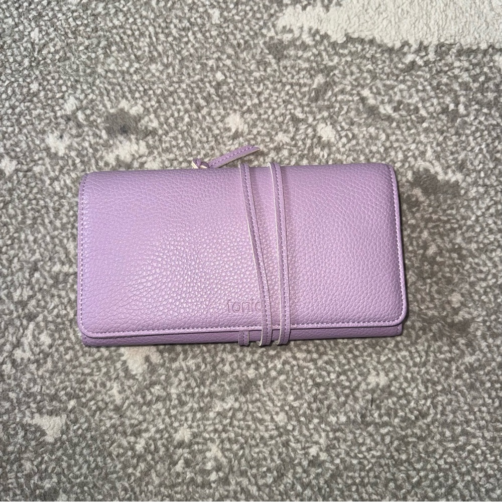 Lavender Expandable Travel Jewelry Case